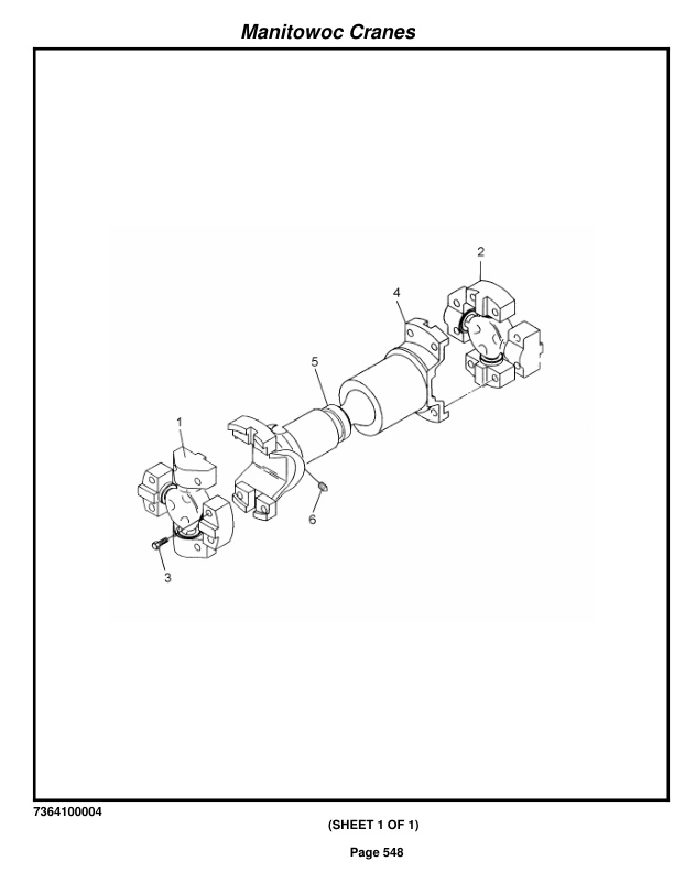 Grove RT530E Crane Parts Manual 221019 2014 3 Grove RT530E Crane Parts Manual 221019 2014-3