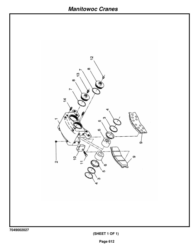 Grove RT530E Crane Parts Manual 223083 2015 3 Grove RT530E Crane Parts Manual 223083 2015-3