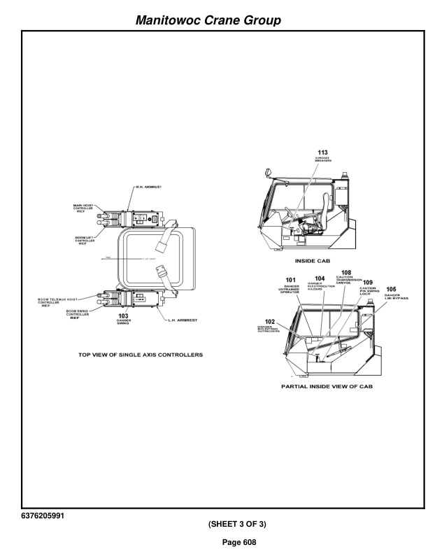 Grove RT530E Crane Parts Manual 224682 2006-3
