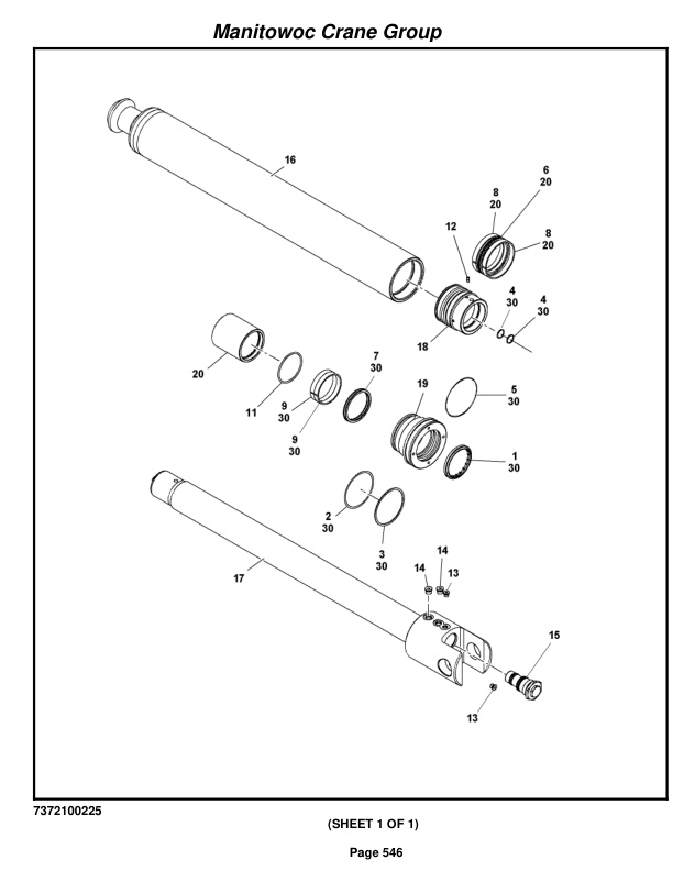 Grove RT535E Crane Parts Manual 226139 2006 3 Grove RT535E Crane Parts Manual 226139 2006-3
