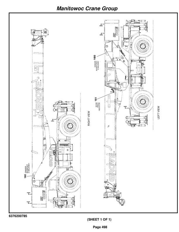 Grove RT540E Crane Parts Manual 226574 2007 3 Grove RT540E Crane Parts Manual 226574 2007-3