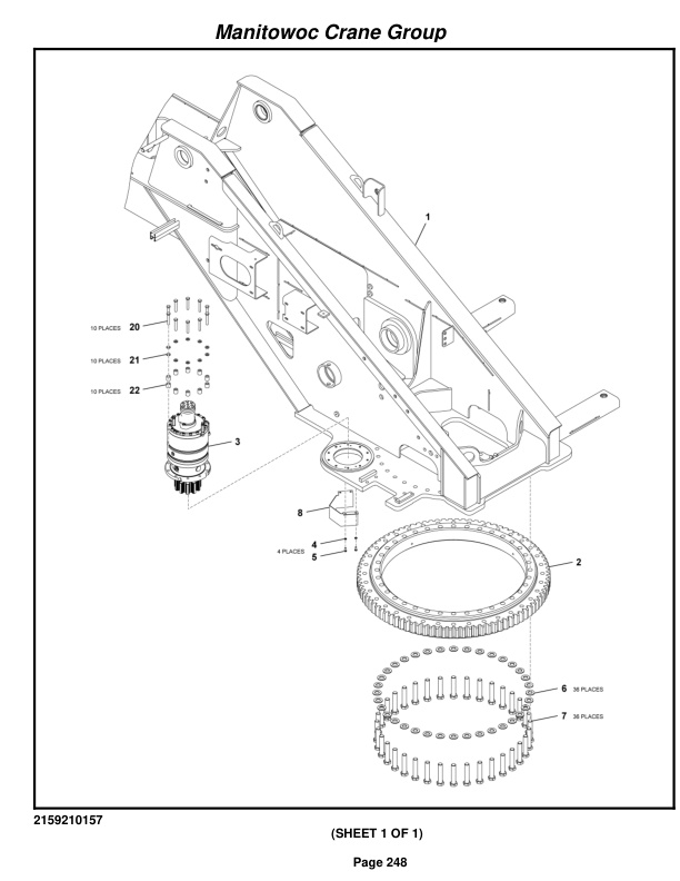 Grove RT540E Crane Parts Manual 228090 2008 2 Grove RT540E Crane Parts Manual 228090 2008-2