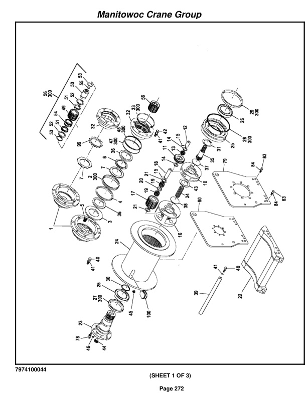 Grove RT540E Crane Parts Manual 228126 2008 2 Grove RT540E Crane Parts Manual 228126 2008-2