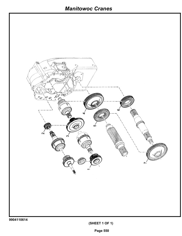 Grove RT540E Crane Parts Manual 228243 2013 3 Grove RT540E Crane Parts Manual 228243 2013-3