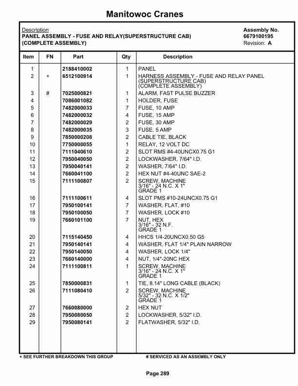 Grove RT540E Crane Parts Manual 229502 2022 2 Grove RT540E Crane Parts Manual 229502 2022-2