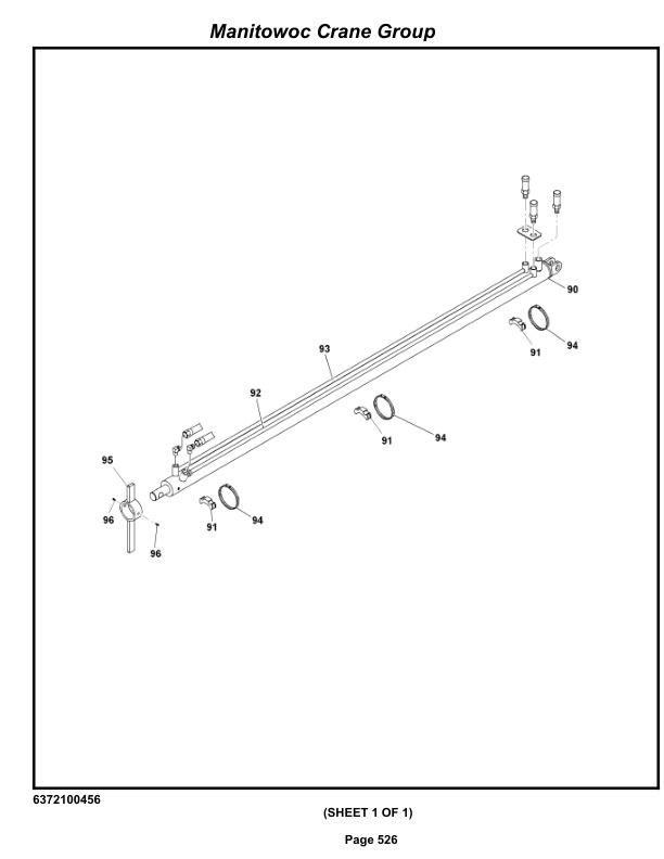 Grove RT540E Crane Parts Manual 229620 2008 3 Grove RT540E Crane Parts Manual 229620 2008-3