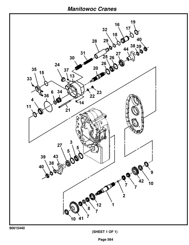 Grove RT540E Crane Parts Manual 236152 2018 3 Grove RT540E Crane Parts Manual 236152 2018-3