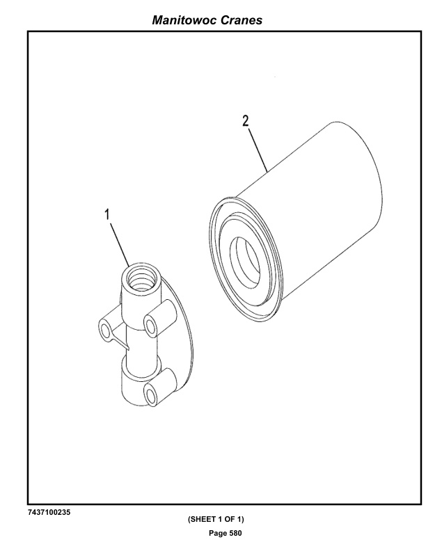 Grove RT540E Crane Parts Manual 236448 2019 3 Grove RT540E Crane Parts Manual 236448 2019-3