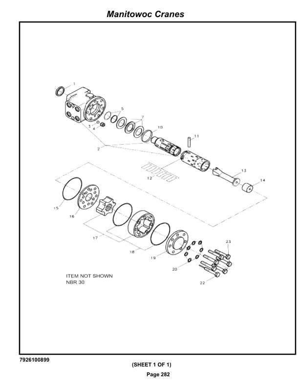 Grove RT540E Crane Parts Manual 236464 2019 2 Grove RT540E Crane Parts Manual 236464 2019-2