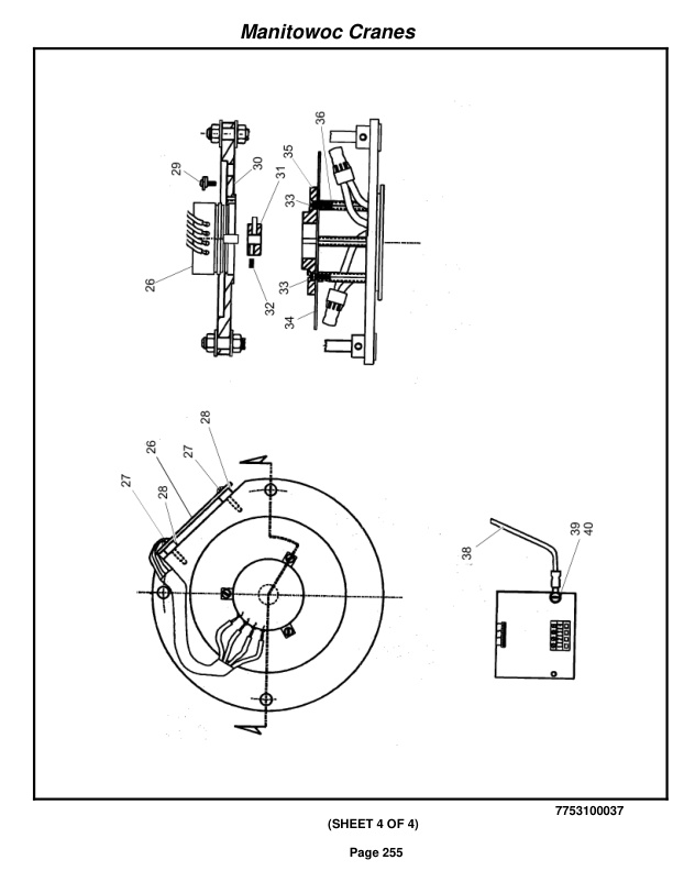 Grove RT540E Crane Parts Manual 258288 2009 2 Grove RT540E Crane Parts Manual 258288 2009-2