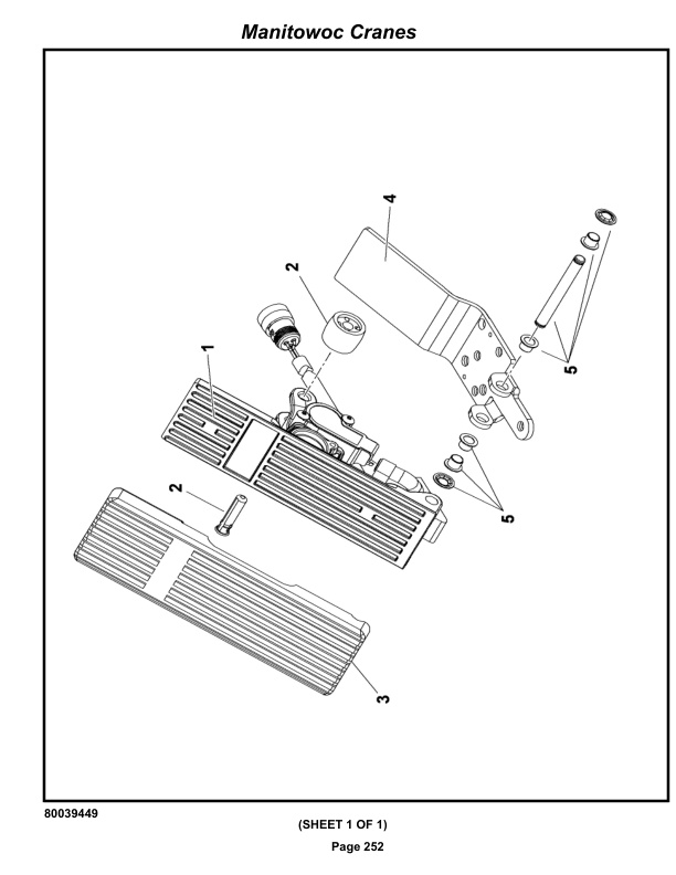 Grove RT540E Crane Parts Manual 616511 2020 2 Grove RT540E Crane Parts Manual 616511 2020-2