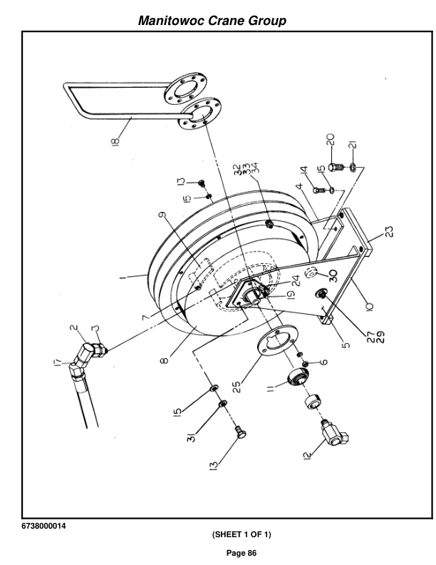 Grove RT58-7 Crane Parts Manual 3942 2007 2 Grove RT58-7 Crane Parts Manual 3942 2007-2