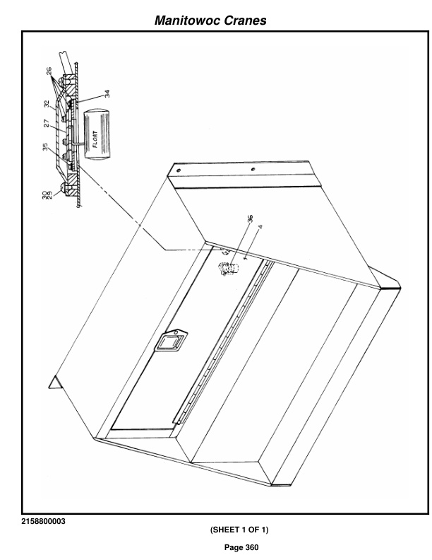 Grove RT58A Crane Parts Manual 37392 2016-3