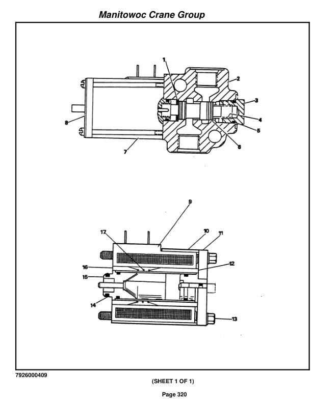 Grove RT58A Crane Parts Manual 44254 2007 3 Grove RT58A Crane Parts Manual 44254 2007-3