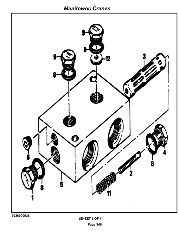 Grove RT58B Crane Parts Manual 51463 2020 3 Grove RT58B Crane Parts Manual 51463 2020-3