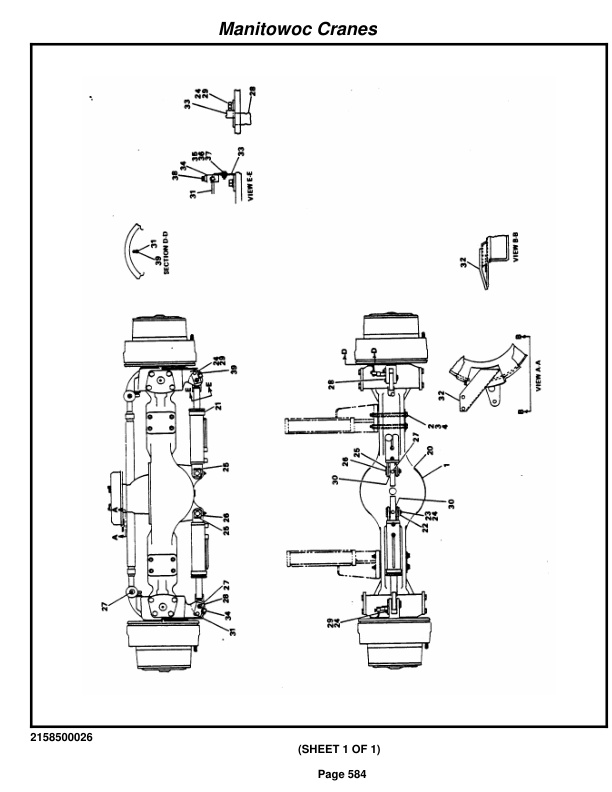 Grove RT58B Crane Parts Manual 75782 2016 3 Grove RT58B Crane Parts Manual 75782 2016-3