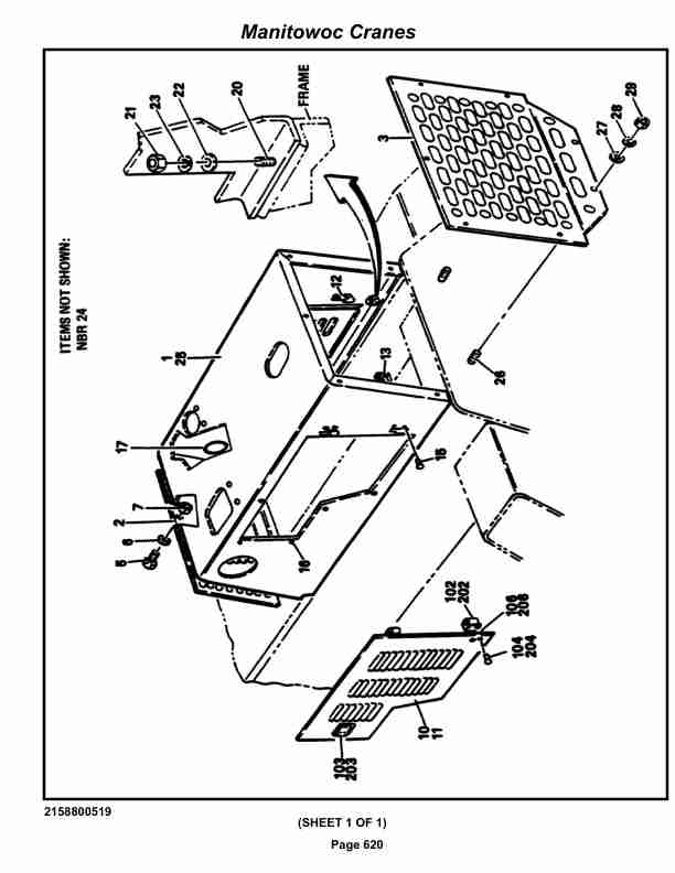 Grove RT58B Crane Parts Manual 75959 2021 3 Grove RT58B Crane Parts Manual 75959 2021-3