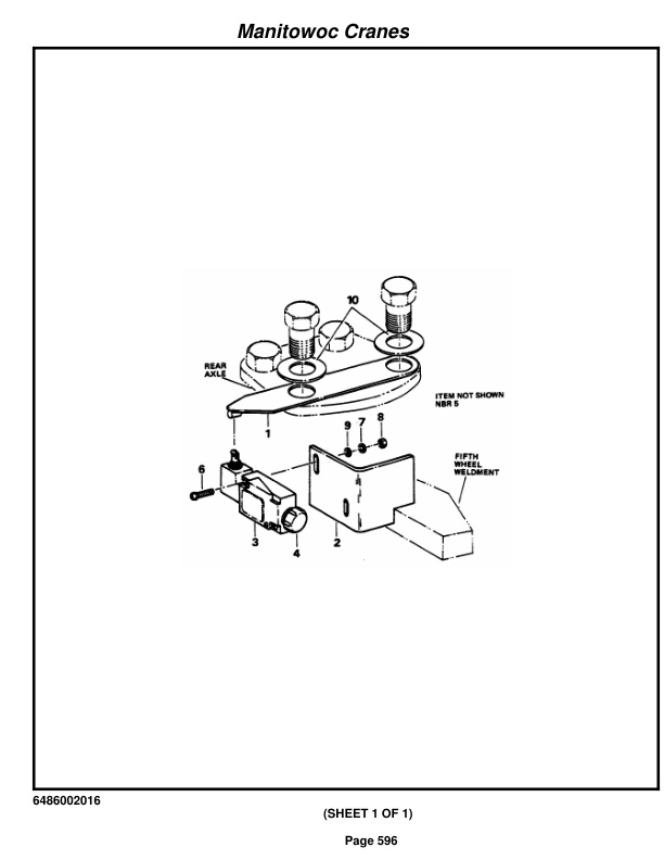 Grove RT58D Crane Parts Manual 220284 2014 3 Grove RT58D Crane Parts Manual 220284 2014-3