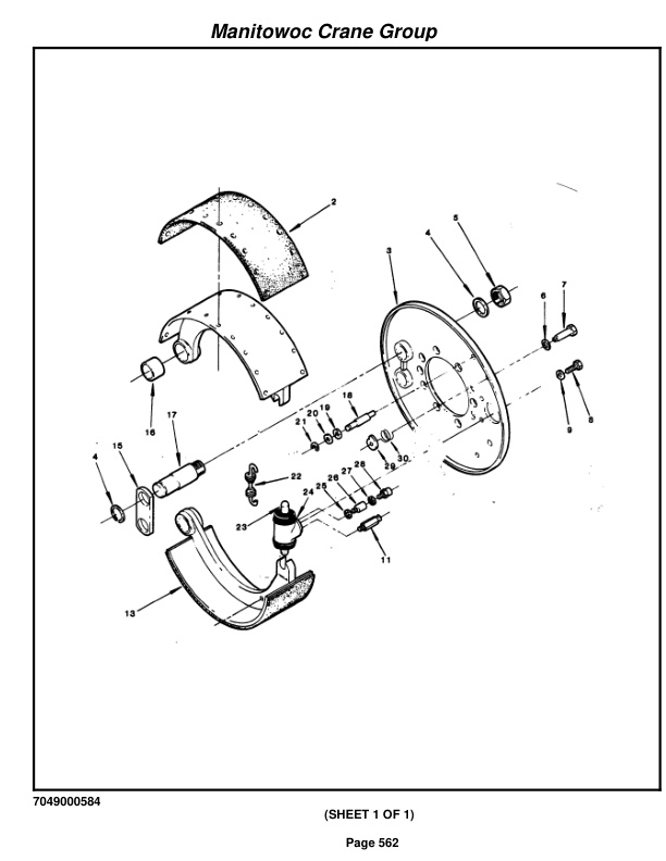 Grove RT58D Crane Parts Manual 71394 2005 3 Grove RT58D Crane Parts Manual 71394 2005-3