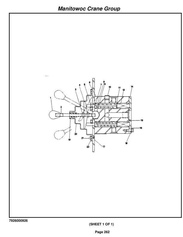 Grove RT58D Crane Parts Manual 75982 2005-2