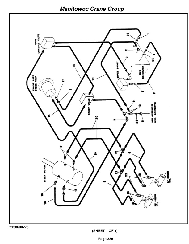 Grove RT58D Crane Parts Manual 76053 2005-3