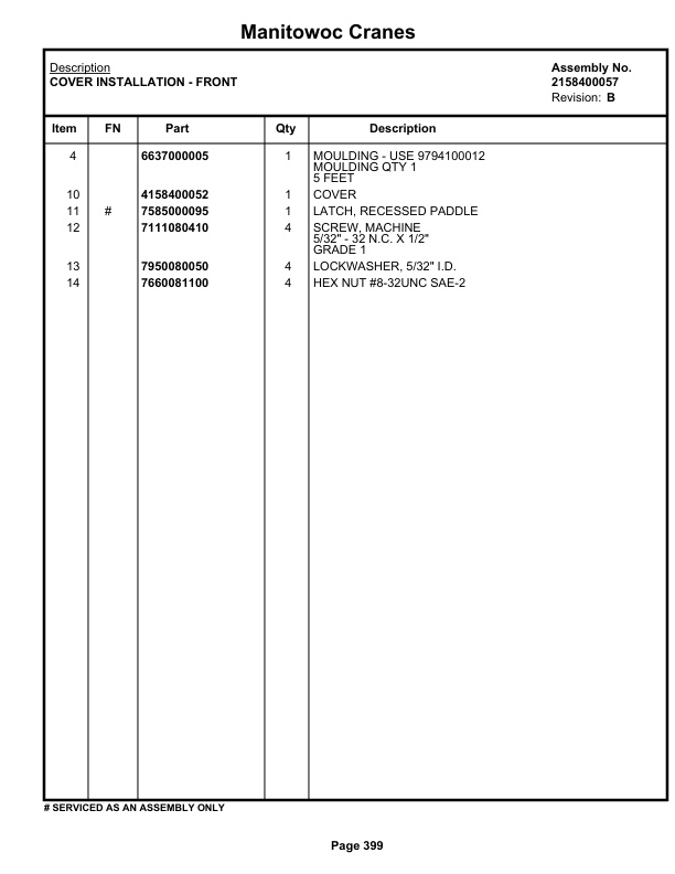 Grove RT58E Crane Parts Manual 74364 2022 3 Grove RT58E Crane Parts Manual 74364 2022-3
