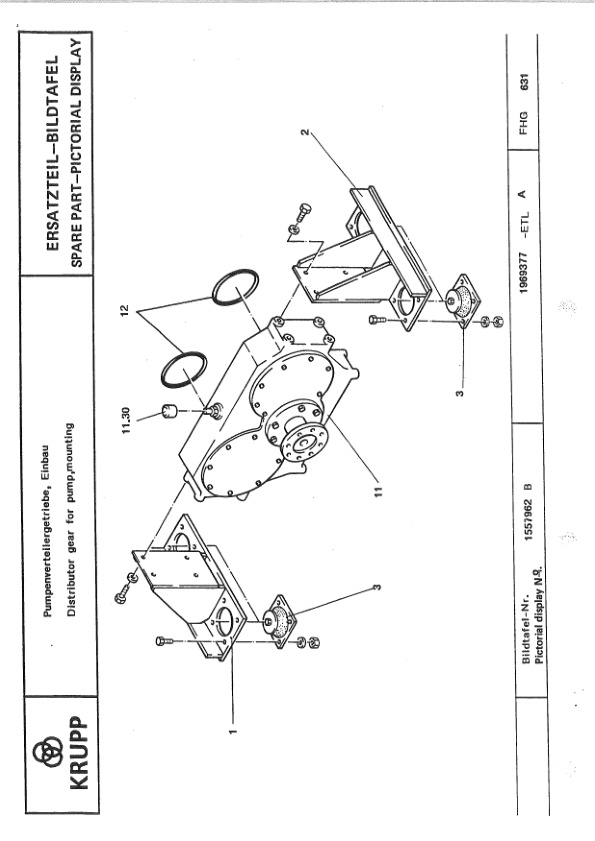 Krupp KMK 4070 Crane Spare Parts List 1990-06 DE EN 2 Krupp KMK 4070 Crane Spare Parts List 1990-06 DE EN-2