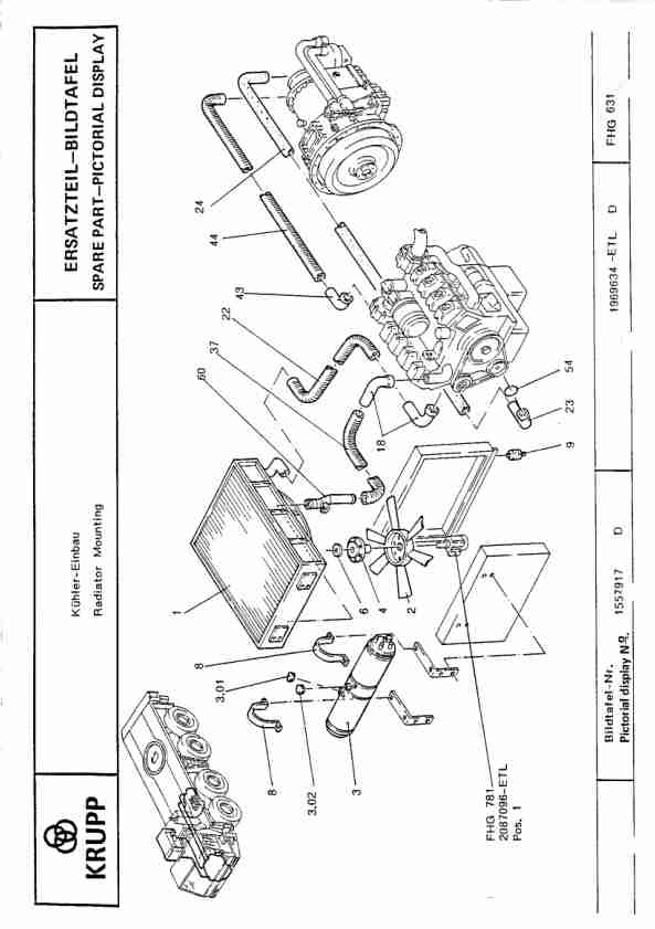 Krupp KMK 4070 Crane Spare Parts List 1990-10 DE EN 2 Krupp KMK 4070 Crane Spare Parts List 1990-10 DE EN-2