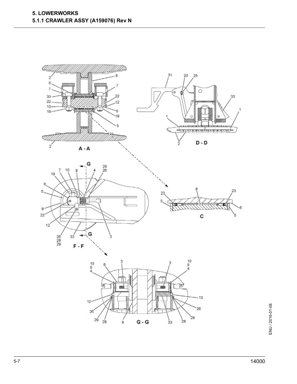 Manitowoc 14000 Crane Parts Manual 605128 2016 3 Manitowoc 14000 Crane Parts Manual 605128 2016 - Image 3
