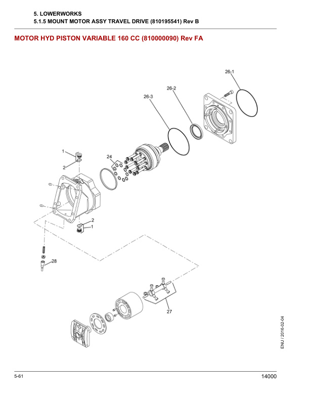 Manitowoc 14000 Crane Parts Manual 605331 2016 3 Manitowoc 14000 Crane Parts Manual 605331 2016 - Image 3