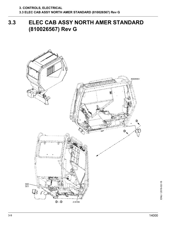 Alternative view of Manitowoc 14000 Crane Parts Manual 605743 2016