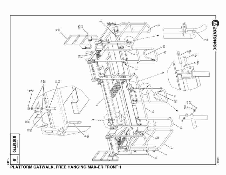 Manitowoc 18000MAX-ER Crane Parts Manual 21003089 2003 2 Manitowoc 18000MAX-ER Crane Parts Manual 21003089 2003-2