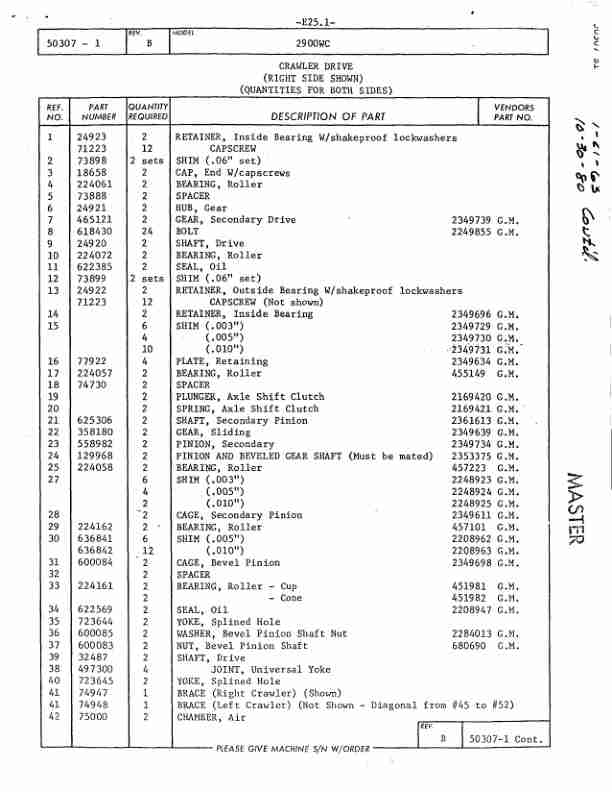 Manitowoc 2900WC Crane Parts Manual 29501 2008 3 Manitowoc 2900WC Crane Parts Manual 29501 2008 - Image 3