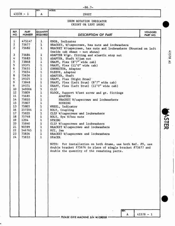 Alternative view of Manitowoc 2900WC Crane Parts Manual 29569 2015