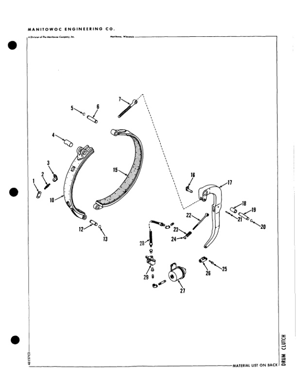 Alternative view of Manitowoc 2900WC Crane Parts Manual 29590 2011