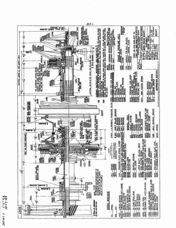 Alternative view of Manitowoc 3000 Crane Parts Manual 3232 2011