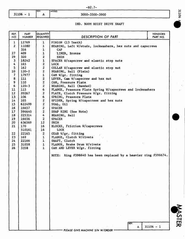 Manitowoc 3000 Crane Parts Manual 3468 2009 2 Manitowoc 3000 Crane Parts Manual 3468 2009 - Image 2