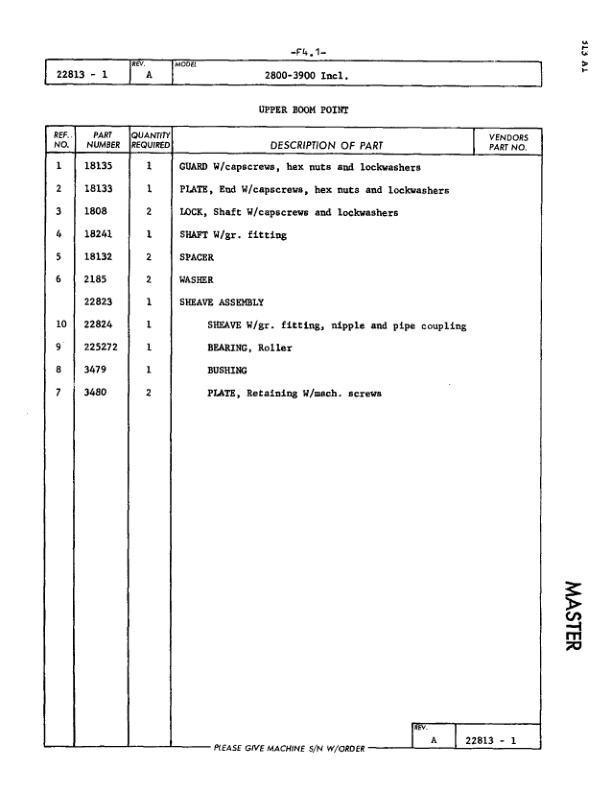 Manitowoc 3000W Crane Parts Manual 30223 2012 3 Manitowoc 3000W Crane Parts Manual 30223 2012 - Image 3