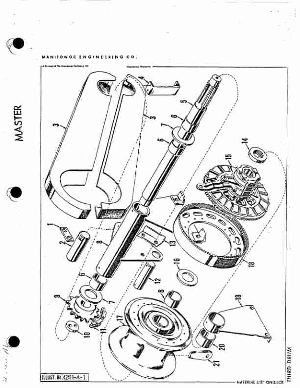 Alternative view of Manitowoc 3000W Crane Parts Manual 30236 2013