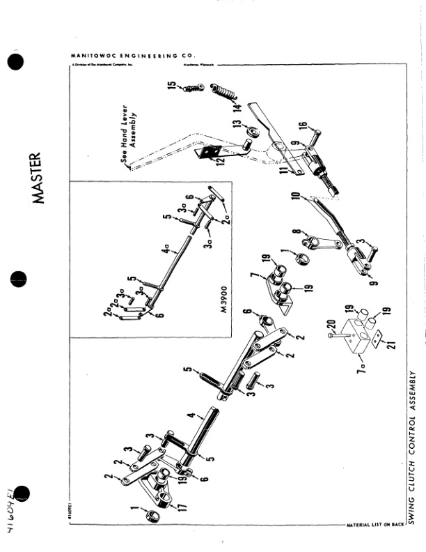 Alternative view of Manitowoc 3000W Crane Parts Manual 30266 2007