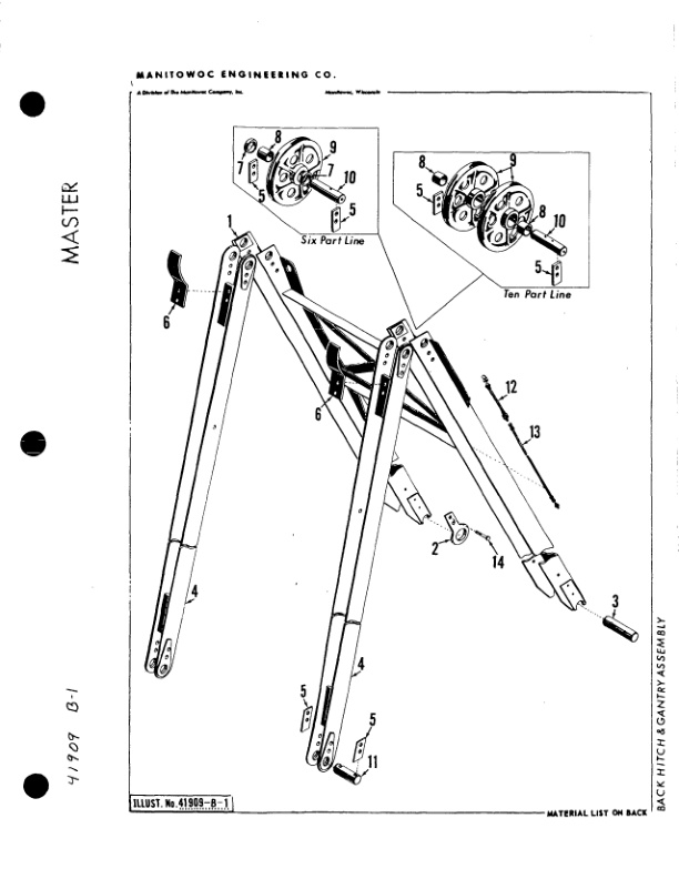 Manitowoc 3000W Crane Parts Manual 303007 2011 3 Manitowoc 3000W Crane Parts Manual 303007 2011 - Image 3