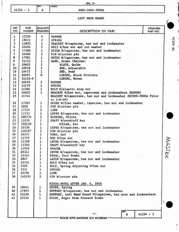 Alternative view of Manitowoc 3900 Crane Parts Manual 39025 2006