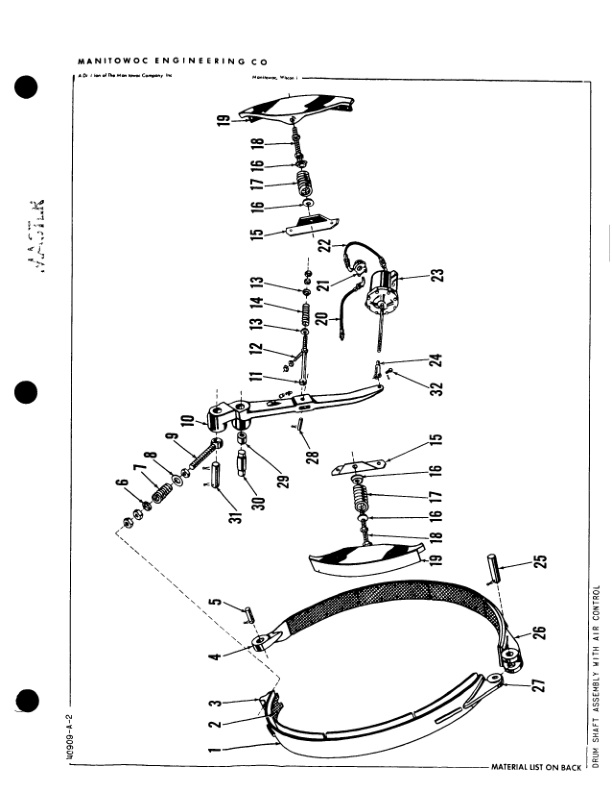 Alternative view of Manitowoc 3900 Crane Parts Manual 39028 2011
