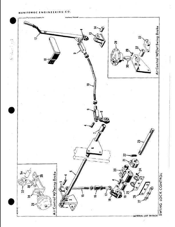 Alternative view of Manitowoc 3900 Crane Parts Manual 39057 2006