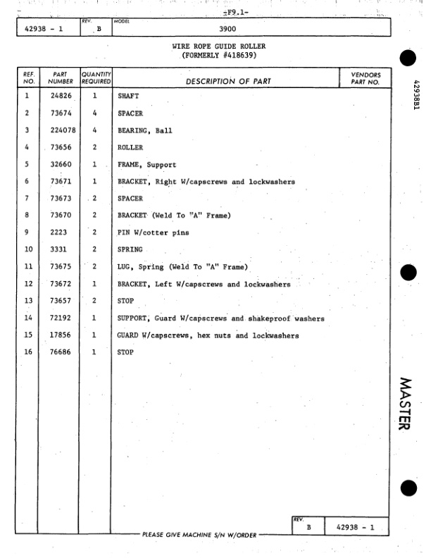 Manitowoc 3900 Crane Parts Manual 391018 2022 3 Manitowoc 3900 Crane Parts Manual 391018 2022 - Image 3