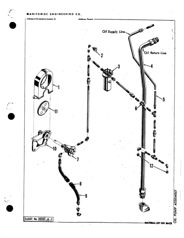 Alternative view of Manitowoc 3900 Crane Parts Manual 39105 2015