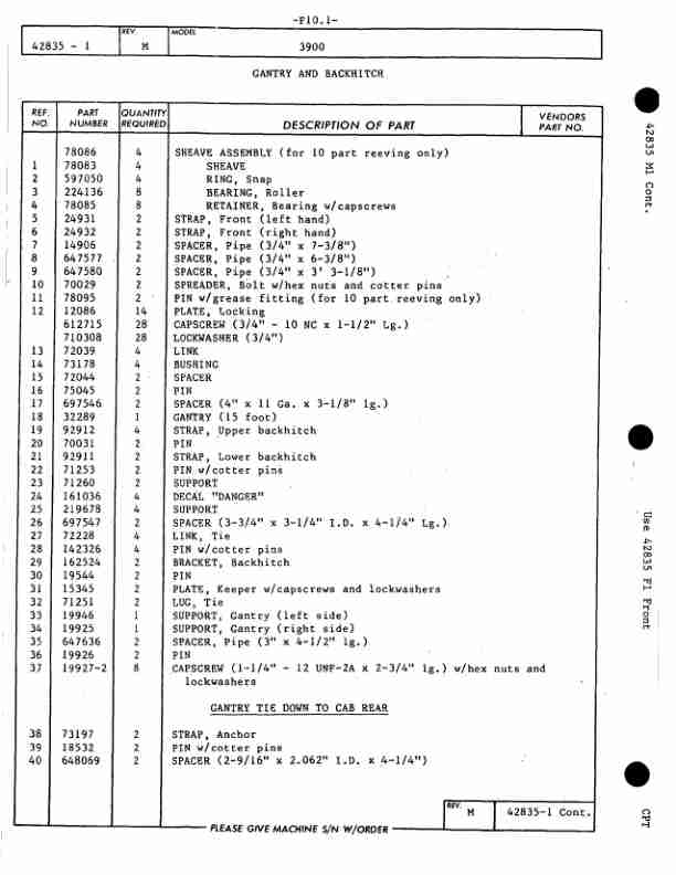Manitowoc 3900 Crane Parts Manual 391276 2022 3 Manitowoc 3900 Crane Parts Manual 391276 2022 - Image 3