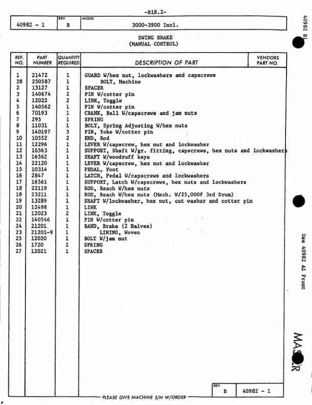 Manitowoc 3900 Crane Parts Manual 39270 2010 2 Manitowoc 3900 Crane Parts Manual 39270 2010 - Image 2