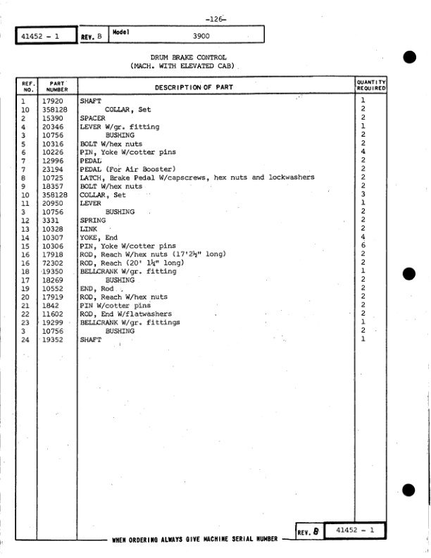 Alternative view of Manitowoc 3900 Crane Parts Manual 39340 2005