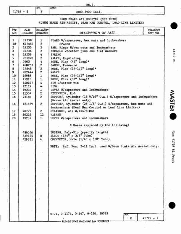 Alternative view of Manitowoc 3900 Crane Parts Manual 39559 2017